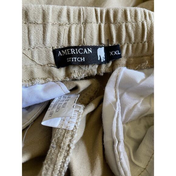 Men's Cargo Jogger Pants Soft Cotton Twill With Stretch Comfort Lounge Active - Picture 8 of 12